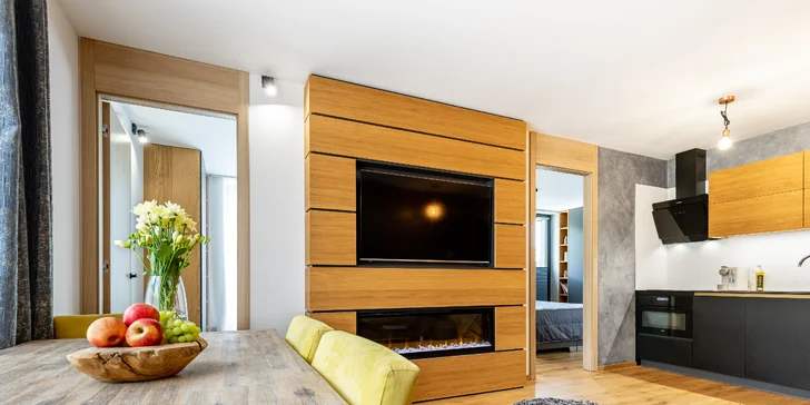 Krásne a moderne zariadené apartmány pre 2-6 osôb v centre Vysokých Tatier