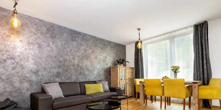 Krásne a moderne zariadené apartmány pre 2-6 osôb v centre Vysokých Tatier