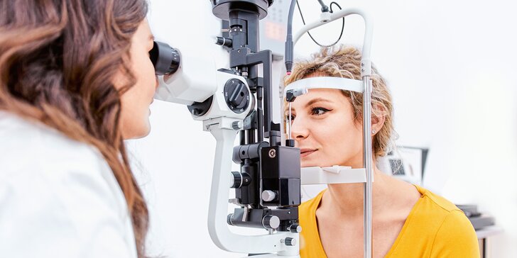 Meranie zraku očnou lekárkou s 20% zľavou na dioptrické či slnečné okuliare alebo darčekové poukazy
