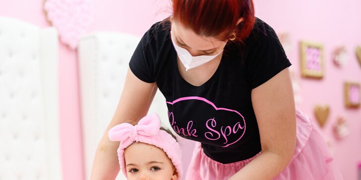 Pre malé parádnice: manikúra, pedikúra i pleťová maska v Pink SPA