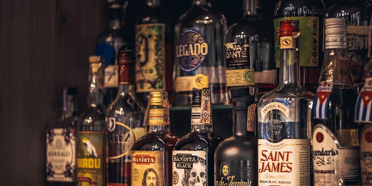 "Za rumom okolo sveta" - degustácia rumov z celého sveta s odborným výkladom v DrinkArte