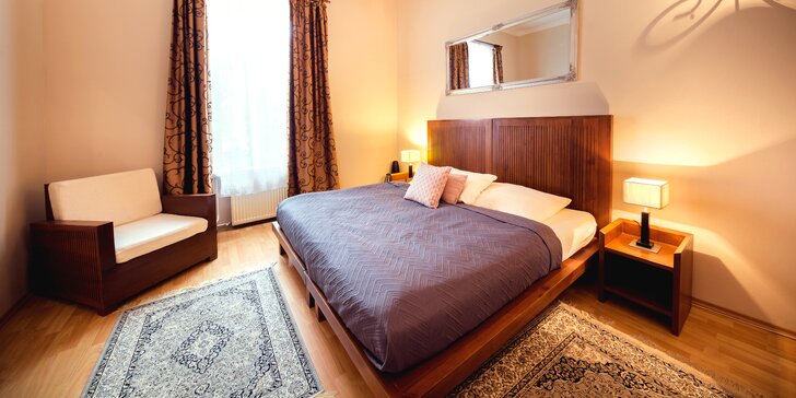 Luxusné rodinné apartmány v centre Košíc - ideálne pre rodiny s deťmi, s privátnou saunou a vírivou vaňou na izbe
