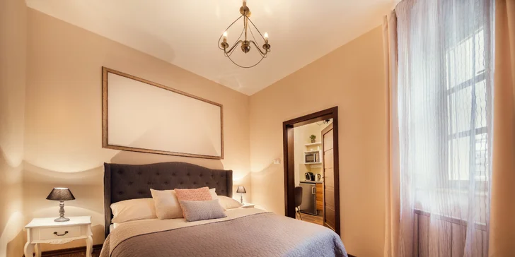 Luxusné apartmány v centre Košíc - atraktívna lokalita, chutné raňajky, privátna sauna a vírivka