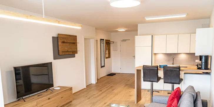Zimná dovolenka v nových apartmánoch v Korutánsku pre 2–8 osôb: 150 metrov od lanovky