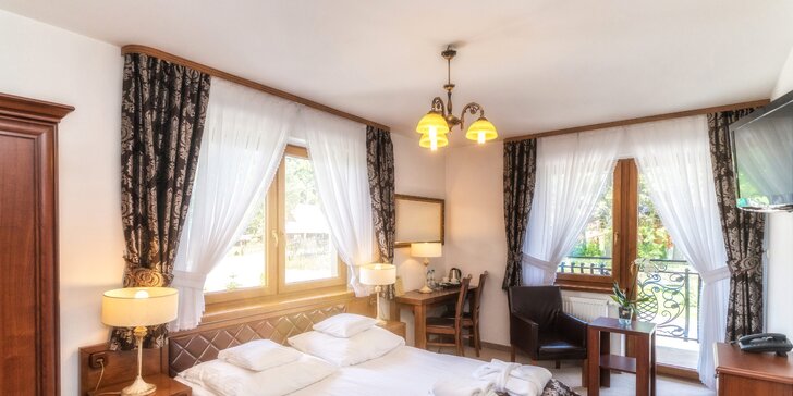 Luxusný pobyt v hoteli Sądelski Dwór**** pri Zakopanom