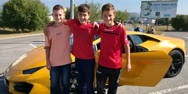 Nezabudnuteľný zážitok vo Ferrari, Lamborghini či Porsche
