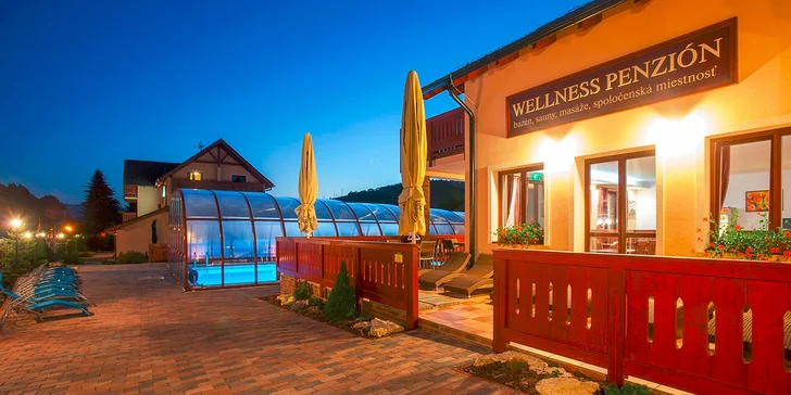 Dovolenka pri Bešeňovej v obľúbenom penzióne Motýľ*** s vyhrievaným bazénom, wellness, aktivitami a zvýhodnením pre dieťa do 12 rokov!