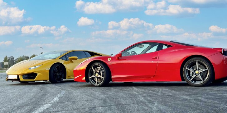 Nezabudnuteľný zážitok vo Ferrari, Lamborghini či Porsche