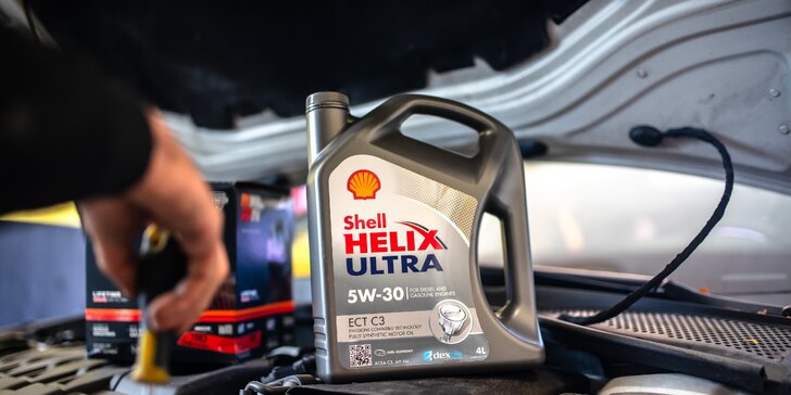 Výmena oleja a olejového, vzduchového a peľového filtra v Petržalskom ZS Auto
