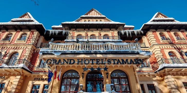 Jedinečný pobyt v Grand Hotel Stamary**** v Zakopanom