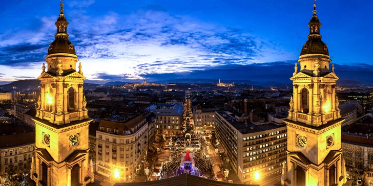 Vianočná atmosféra Budapešti s prehliadkou tých najznámejších pamiatok