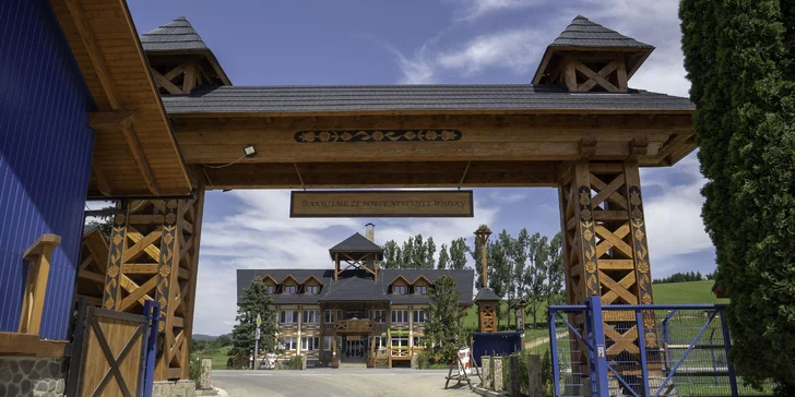 Jedinečný pobyt v Hniezdnom: apartmány vo vidieckom štýle, možnosť prehliadky Nestville Distillery a degustácie