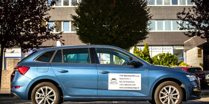 Oprášte svoje šoférske znalosti: Kondičné jazdy so skúseným inštruktorom