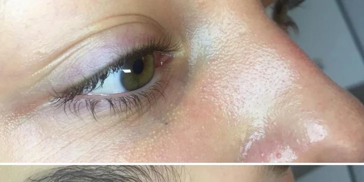 Lash lift & keratín pre zvýraznenie rias a laminácia obočia pre zvodný pohľad