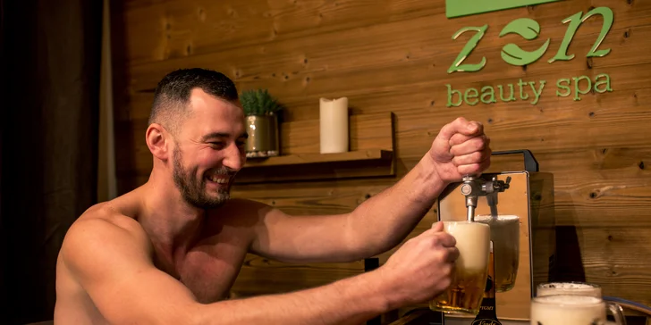 Privátne vstupy pre dvoch, pivný wellness alebo relax vo vírivke a infrasaune