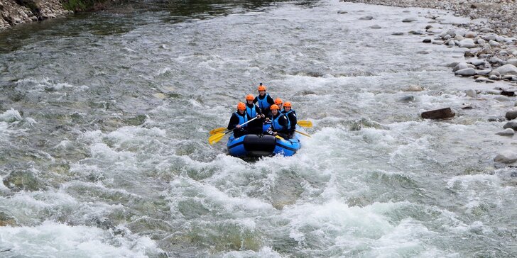 Adrenalínový rafting na divokej rieke Białka aj s videozáznamom