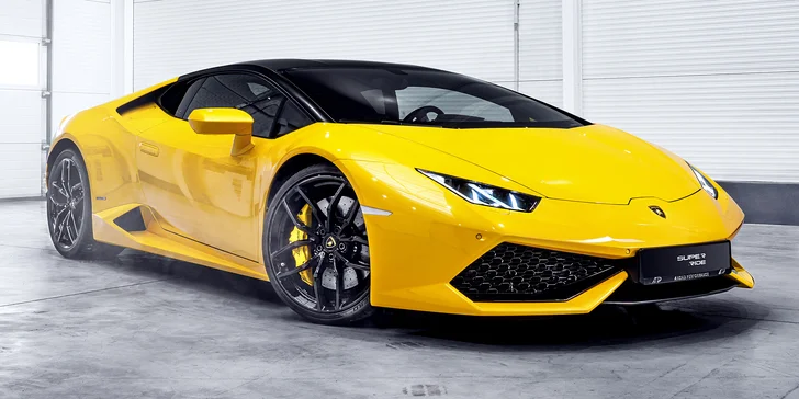 Užite si parádnu jazdu v LAMBORGHINI HURACAN LP 610–4 ako vodič alebo spolujazdec