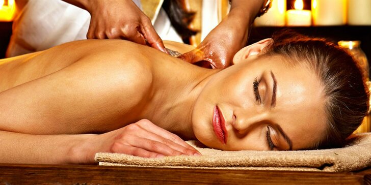 Exotické masážne balíčky s prírodnými olejmi a liftingovou masážou tváre