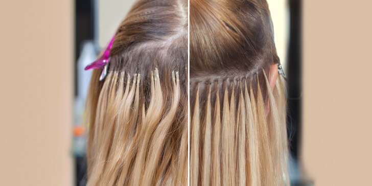 Predlžovanie vlasov šetrnou metódou EuroLock - ruské pramene