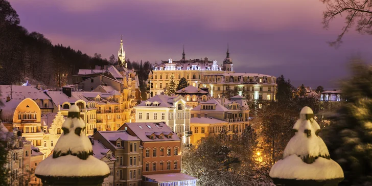 Fantastický odpočinok blízko Vřídelnej kolonády: 3* hotel s raňajkami aj zľava na masáže