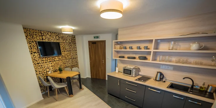 Pobyt v Demänovskej doline v luxusných apartmánoch Vila Vista s privátnou exteriérovou kaďou a infrasaunou