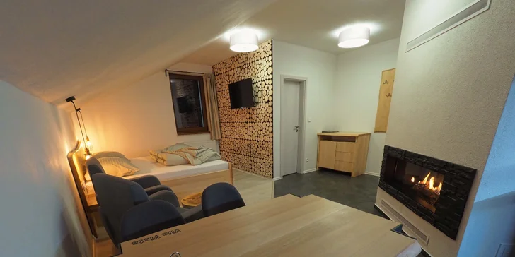 Pobyt v Demänovskej doline v luxusných apartmánoch Vila Vista s privátnou exteriérovou kaďou a infrasaunou