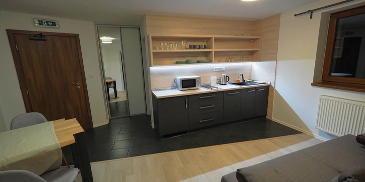 Pobyt v Demänovskej doline v luxusných apartmánoch Vila Vista s privátnou exteriérovou kaďou a infrasaunou