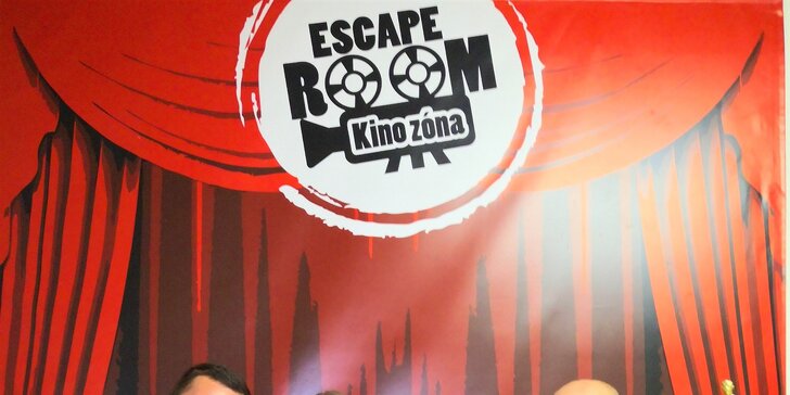 Escape room Kino zóna: zábavná úniková hra pre 3 až 5 hráčov