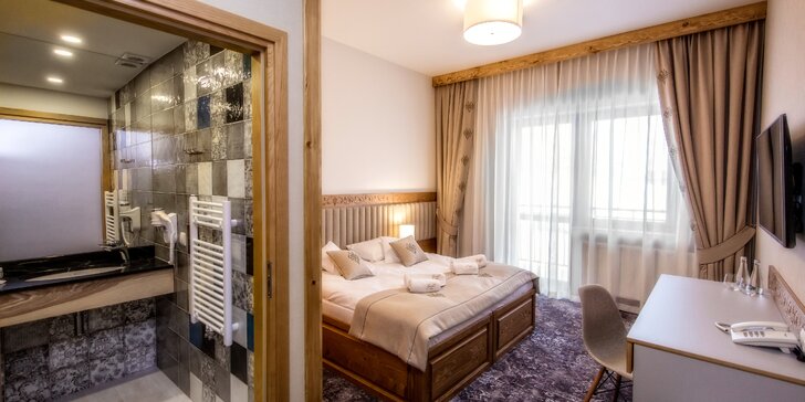 Skvelý oddych v útulnom Hoteli Gold**** v Zakopanom s VIP wellness