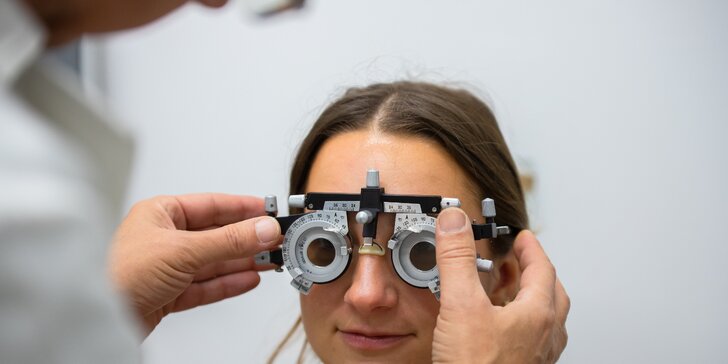Preventívna prehliadka očným lekárom s meraním zrakovej ostrosti a očného tlaku