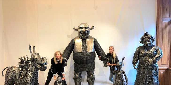 GALERIE OCELOVÝCH FIGURÍN: úžasný svet sci-fi, rozprávok, komiksov a luxusných áut