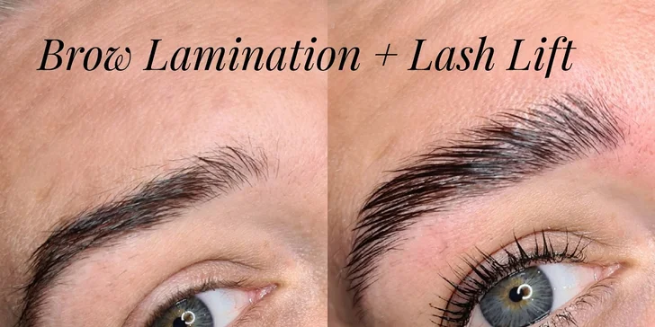 Laminácia obočia a lash lift pre vytočenie a zvýraznenie vašich rias