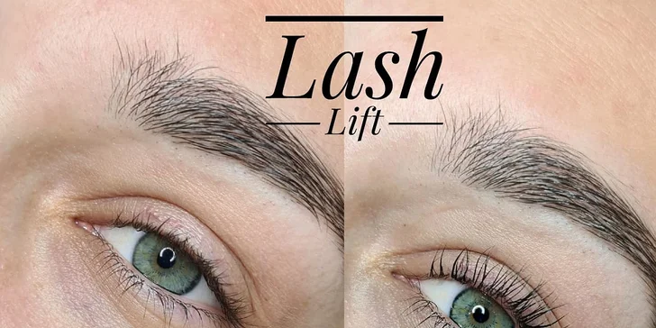 Laminácia obočia a lash lift pre vytočenie a zvýraznenie vašich rias