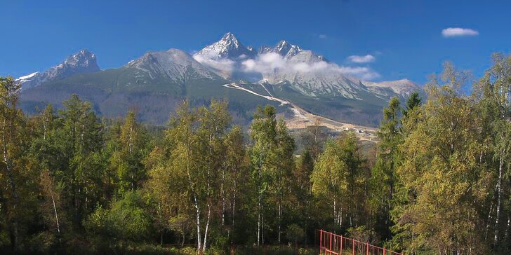 Jedinečná dovolenka v srdci Vysokých Tatier: polpenzia, ničím nerušený relax a výhľad na Lomnický Štít
