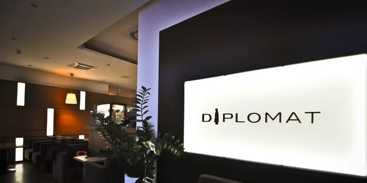 Dvojchodové menu v reštaurácii Diplomat v centre mesta