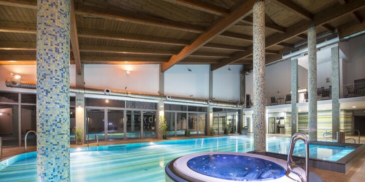 Top Hotel s neobmedzeným vodným a saunovým svetom v nádhernej doline Nízkych Tatier pod Chopkom