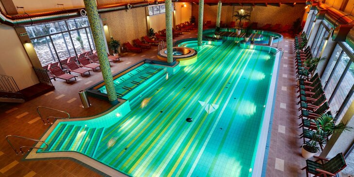 Wellness Hotel Bystrá*** s neobmedzeným vodným a saunovým svetom na juhu Nízkych Tatier