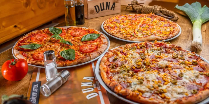Tretia pizza v Duna Pub & Restaurant iba za 1 €!