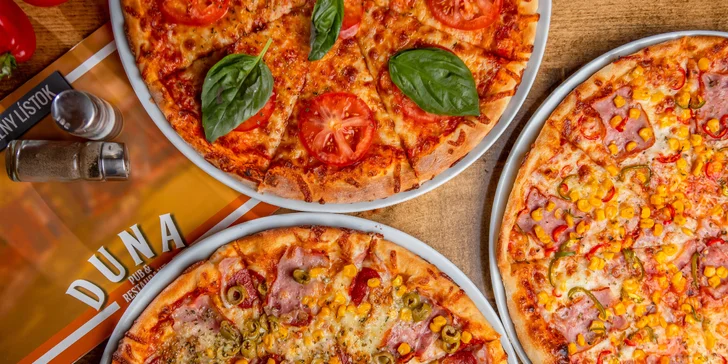 Tretia pizza v Duna Pub & Restaurant iba za 1 €!