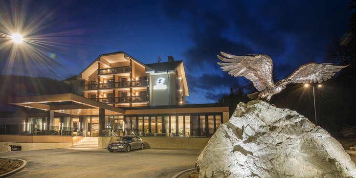 Luxusný, novozrekonštruovaný Hotel Impozant**** so špičkovým wellness, športami a atrakciami vo Valčianskej doline