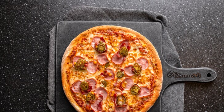 Zahryznite sa do Domino´s Pizze a druhú máte iba za 1€ v prípade osobného odberu alebo za 2€ v prípade donášky!