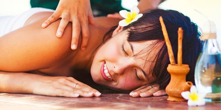 Relaxačná masáž so škoricovým zábalom
