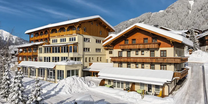 Rodinná dovolenka v Tirolsku: 3* hotel s polpenziou a wellness, v blízkosti lanovky Golzentipp