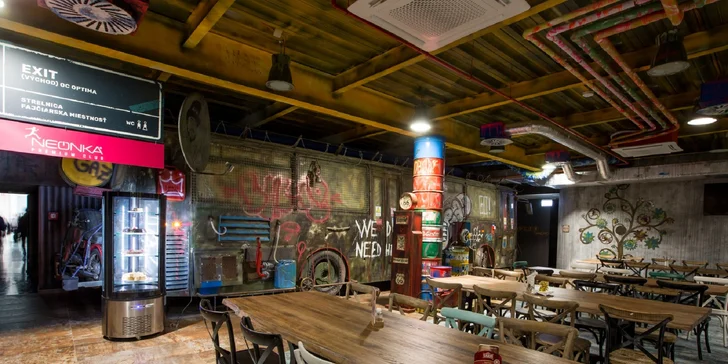 Zabavte sa v STEAM FACTORY: Lezenie, detský svet, Laser Game i lanové centrum