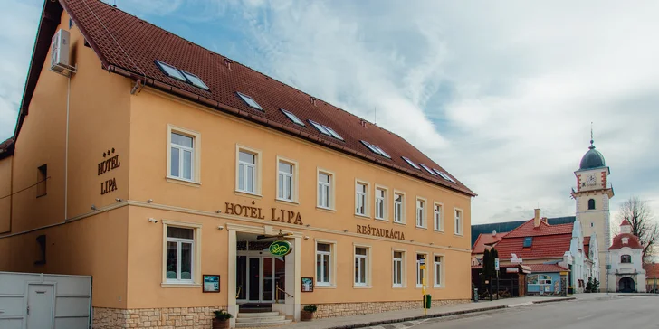 Rodinný pobyt vo výnimočnom Hoteli Lipa*** 300 m od Bojnického zámku