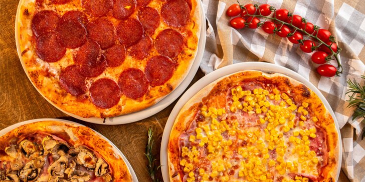 Pravá talianska pizza v Le Torri aj s možnosťou Take away - na výber 8 z druhov