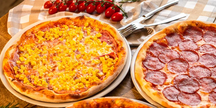 Pravá talianska pizza v Le Torri aj s možnosťou Take away - na výber 8 z druhov