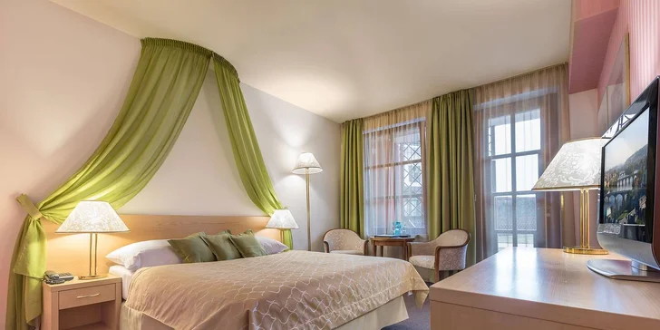 Luxusný pobyt na Malej Strane: bohaté raňajky a 60 min. vstup do privátneho wellness