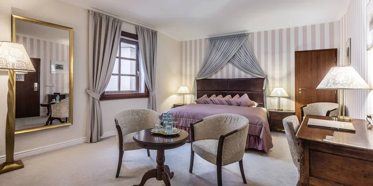 Luxusný pobyt na Malej Strane: bohaté raňajky a 60 min. vstup do privátneho wellness