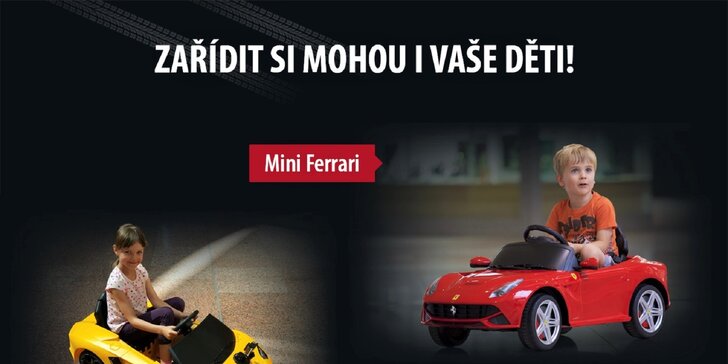 Adrenalínová jazda na Ferrari či Lamborghini!